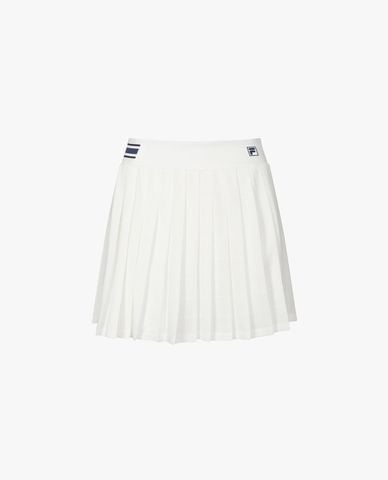  FILA - Chân váy thể thao mini xếp li phối logo 