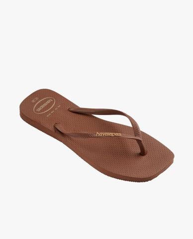  HAVAIANAS - Dép kẹp nữ Slim Square Logo Pop Up 