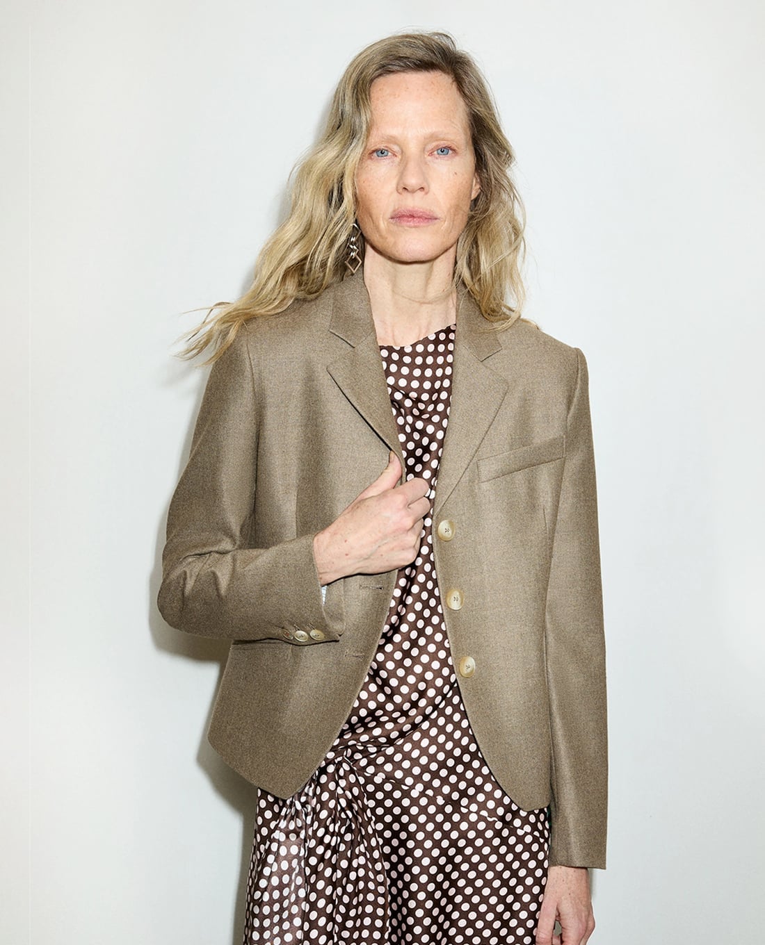 MAX&Co. - Áo khoác blazer nữ một hàng nút Mcolaccato