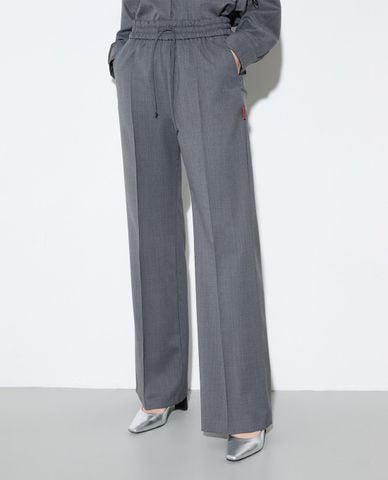  MAX&Co. - Quần nữ ống rộng lưng thun phối dây rút Revere 