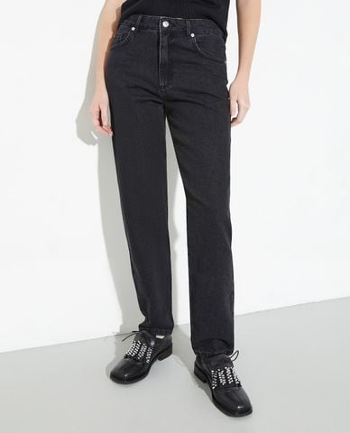  MAX&Co. - Quần jeans nữ ống đứng lưng cao Asmara 