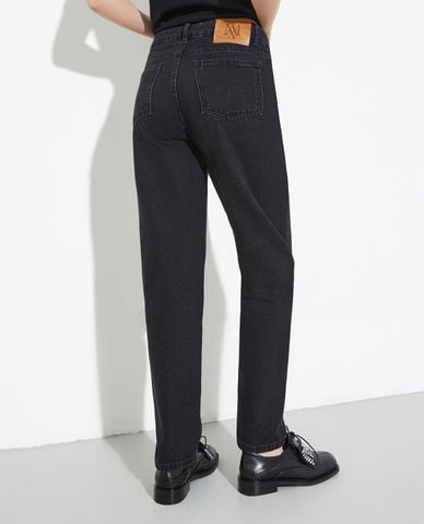  MAX&Co. - Quần jeans nữ ống đứng lưng cao Asmara 