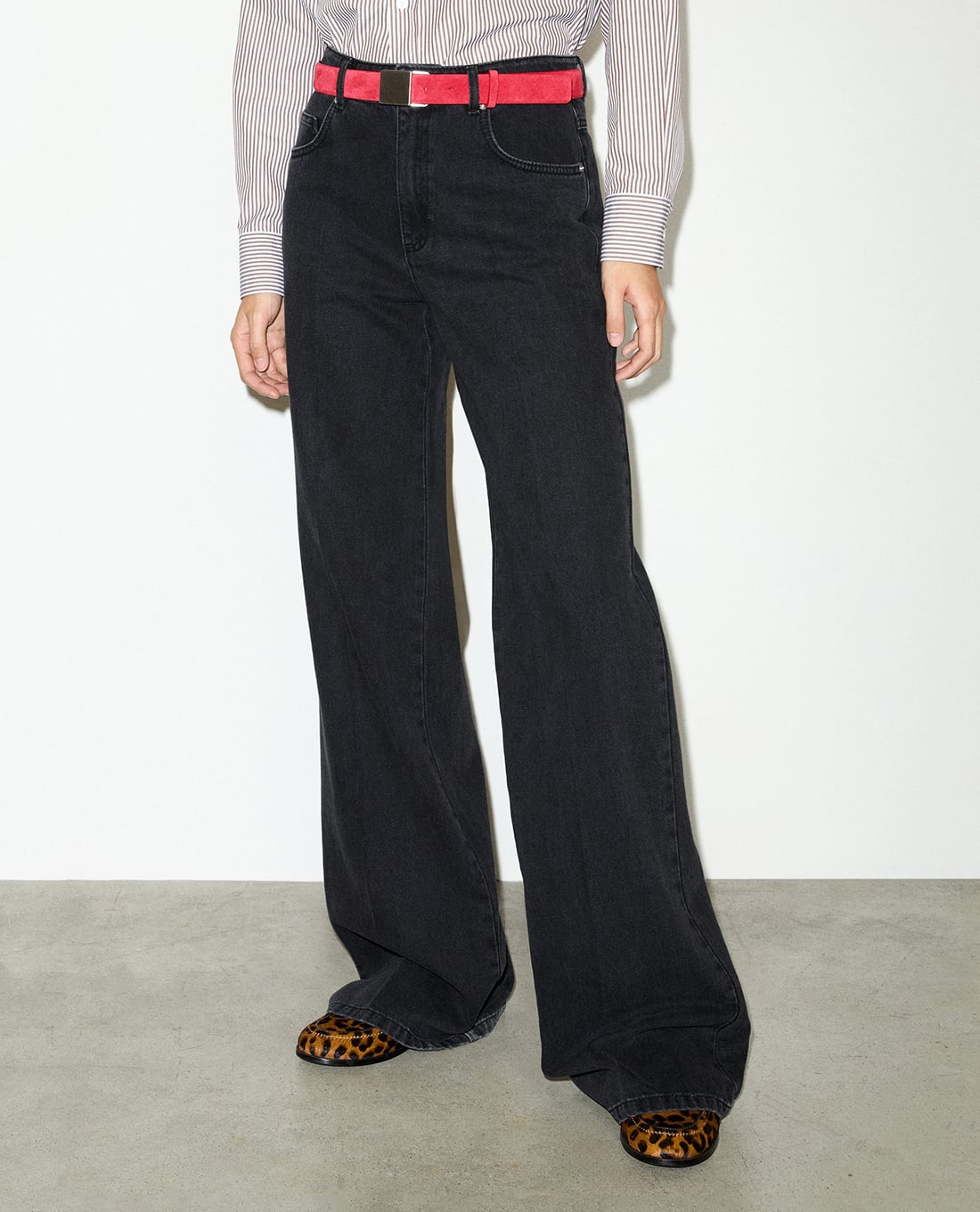 MAX&Co. - Quần jeans nữ ống rộng Mofebo