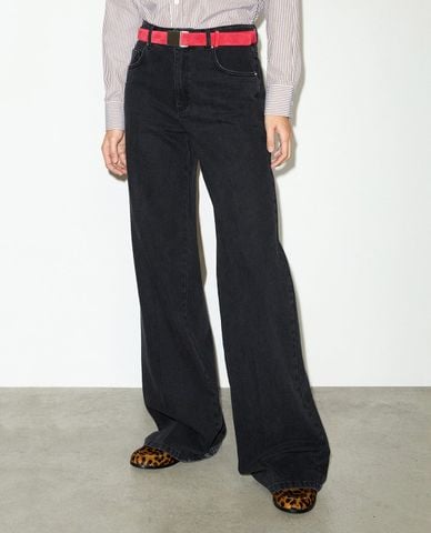  MAX&Co. - Quần jeans nữ ống rộng Mofebo 