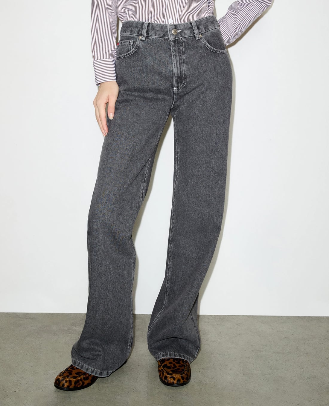 MAX&Co. - Quần jeans nữ ống đứng Mcosenior