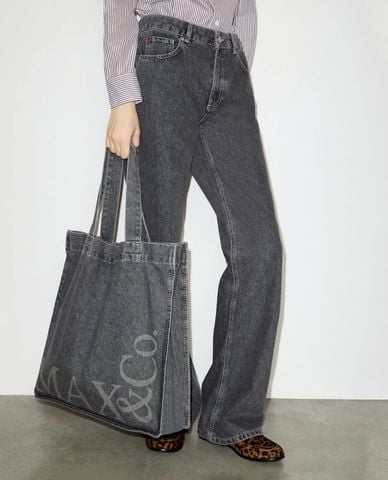  MAX&Co. - Quần jeans nữ ống đứng Mcosenior 