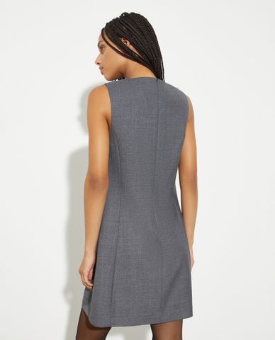  MAX&Co. - Đầm sát nách mini cổ tròn đính đá Mcougola 