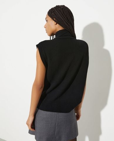  MAX&Co. - Áo khoác gilet nữ cổ V đính đá Mcoteoria 