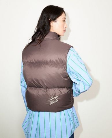  MAX&Co. - Áo khoác gilet nữ phối mũ cổ cao Mcopagella 