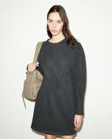  MAX&Co. - Đầm mini cổ tròn tay dài Mcocerchio 