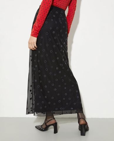  MAX&Co. - Chân váy chữ A midi đính sequin Mcoeliseo 