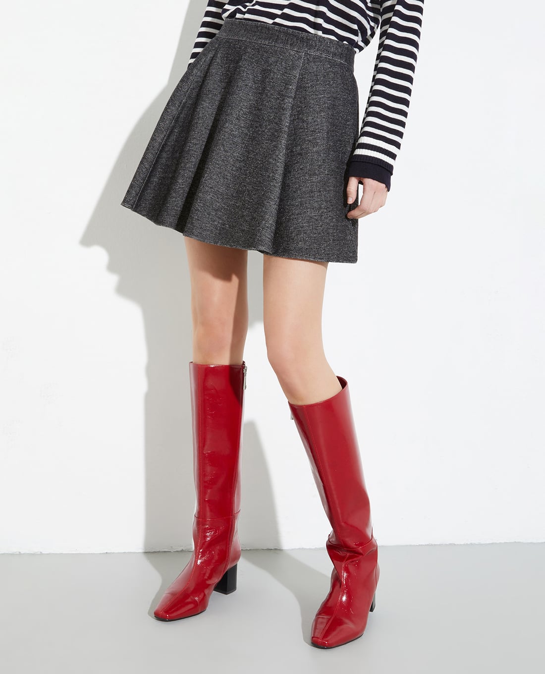 MAX&Co. - Chân váy chữ A mini Slogan