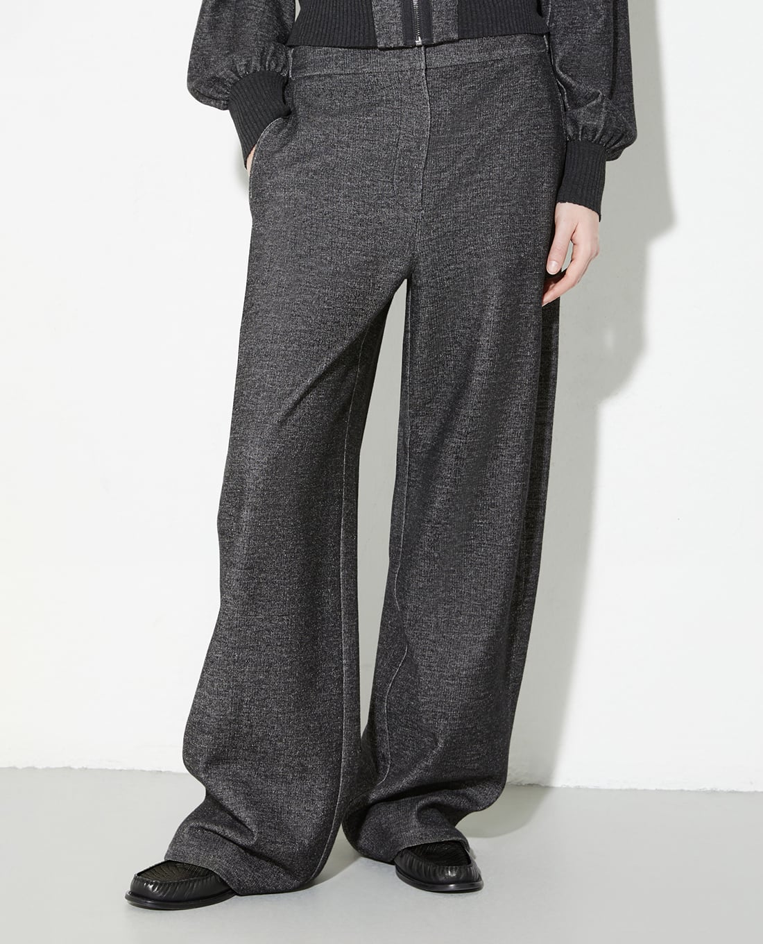 MAX&Co. - Quần nữ ống rộng lưng cao Siero