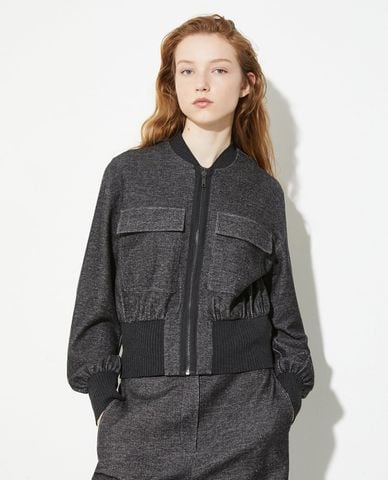  MAX&Co. - Áo khoác bomber nữ tay dài Pistoia 