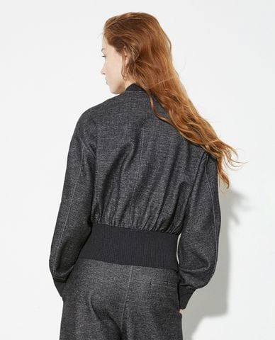  MAX&Co. - Áo khoác bomber nữ tay dài Pistoia 