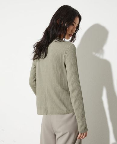  MAX&Co. - Áo dệt kim nữ cổ tròn tay dài Mcotrionfo 