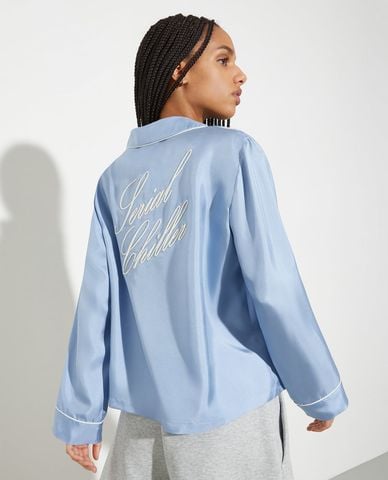  MAX&Co. - Áo sơ mi nữ cổ bẻ tay dài Mclelfi 