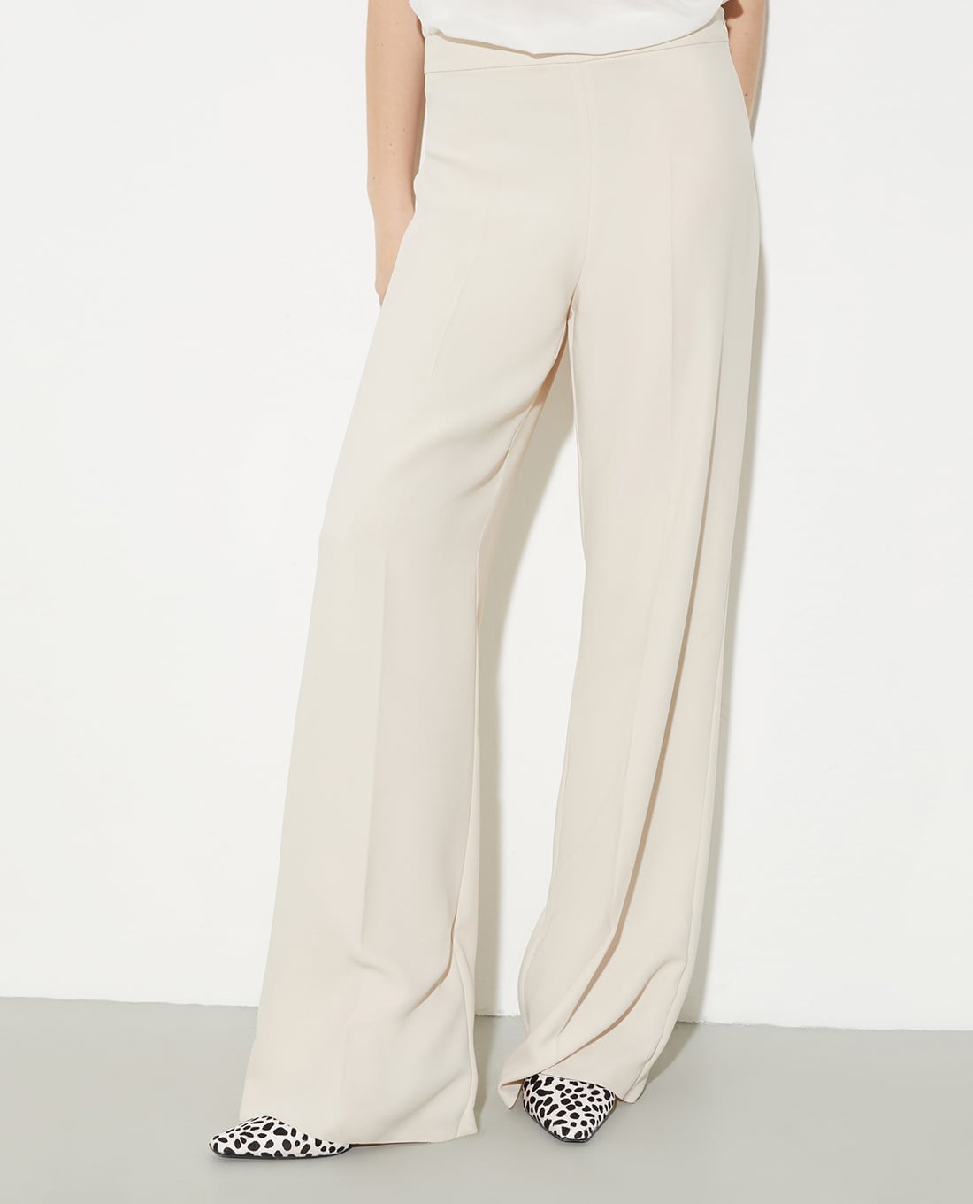 MAX&Co. - Quần nữ ống rộng xếp li Nantes