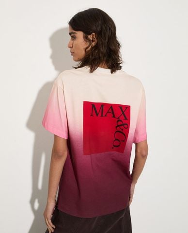  MAX&Co. - Áo thun nữ cổ tròn tay ngắn Mclparata 