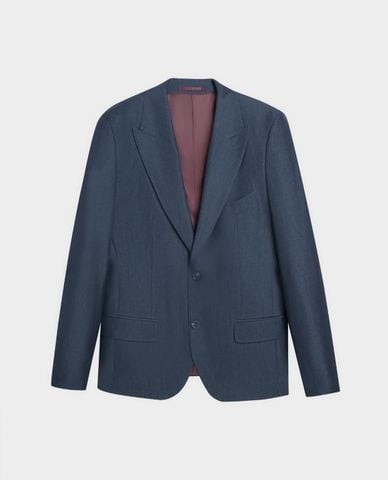  ARISTINO BUSINESS - Áo khoác blazer nam cổ ve tay dài Premio 