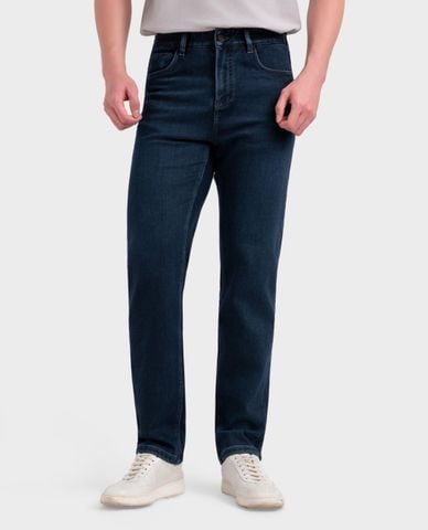  ARISTINO BUSINESS - Quần jeans nam ống đứng wash bạc 