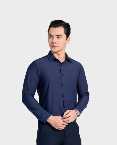  ARISTINO BUSINESS - Áo sơ mi nam cổ bẻ tay dài kẻ sọc 