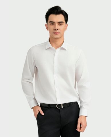  ARISTINO BUSINESS - Áo sơ mi nam cổ bẻ tay dài dệt họa tiết 