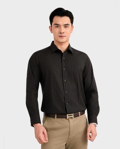  ARISTINO BUSINESS - Áo sơ mi nam cổ bẻ tay dài kẻ sọc 
