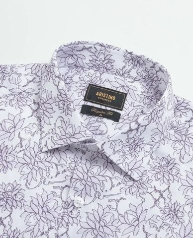  ARISTINO BUSINESS - Áo sơ mi nam cổ bẻ tay dài in họa tiết 