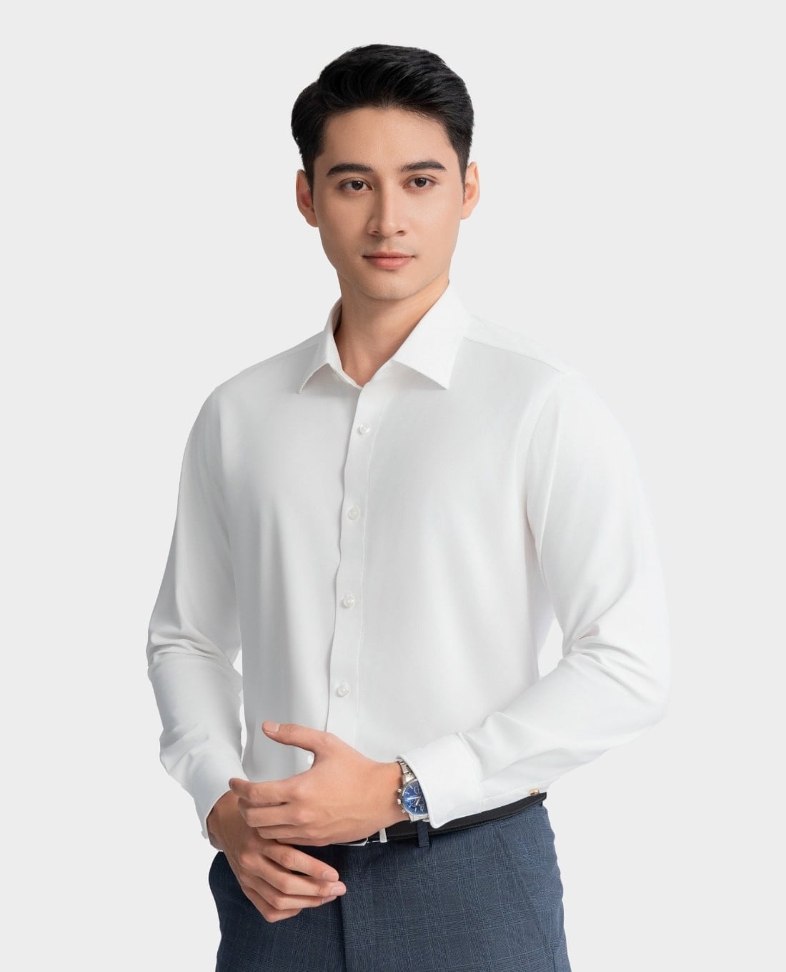 ARISTINO BUSINESS - Áo sơ mi nam cổ bẻ tay dài