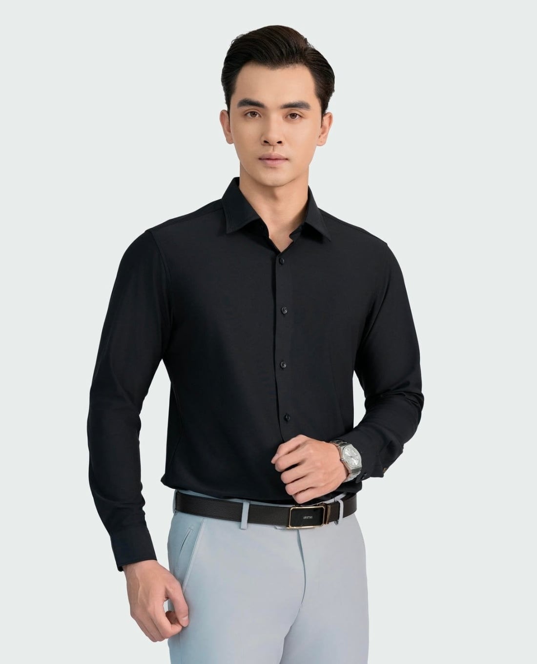 ARISTINO BUSINESS - Áo sơ mi nam cổ bẻ tay dài sang trọng