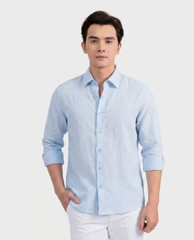  ARISTINO BUSINESS - Áo sơ mi nam cổ bẻ tay dài thanh lịch 