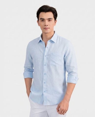  ARISTINO BUSINESS - Áo sơ mi nam cổ bẻ tay dài thanh lịch 