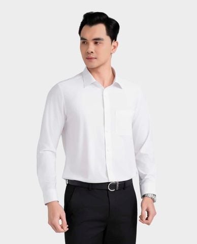  ARISTINO BUSINESS - Áo sơ mi nam cổ bẻ tay dài phối túi 