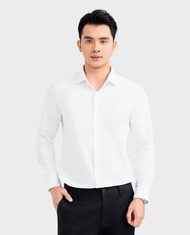  ARISTINO BUSINESS - Áo sơ mi nam cổ bẻ tay dài hiện đại 