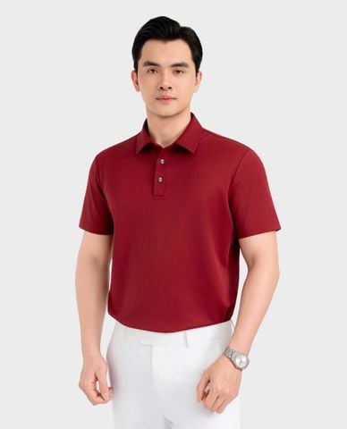  ARISTINO BUSINESS - Áo polo nam cổ bẻ tay ngắn hiện đại 