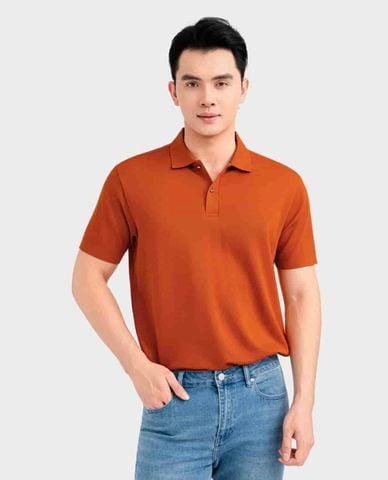  ARISTINO BUSINESS - Áo polo nam cổ bẻ tay ngắn hiện đại 