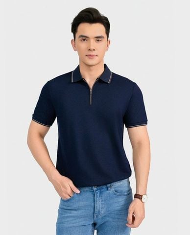 ARISTINO BUSINESS - Áo polo nam cổ bẻ tay ngắn 