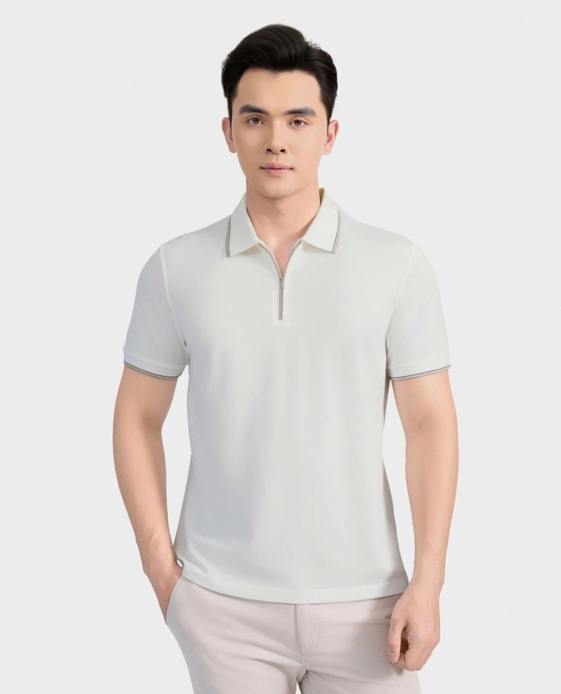 ARISTINO BUSINESS - Áo polo nam cổ bẻ tay ngắn