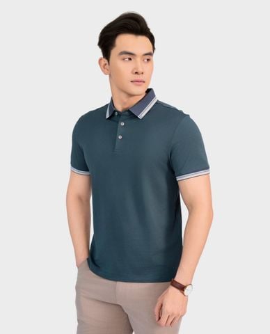  ARISTINO BUSINESS - Áo polo nam cổ bẻ tay ngắn 