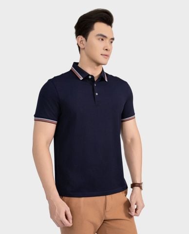  ARISTINO BUSINESS - Áo polo nam cổ bẻ tay ngắn 