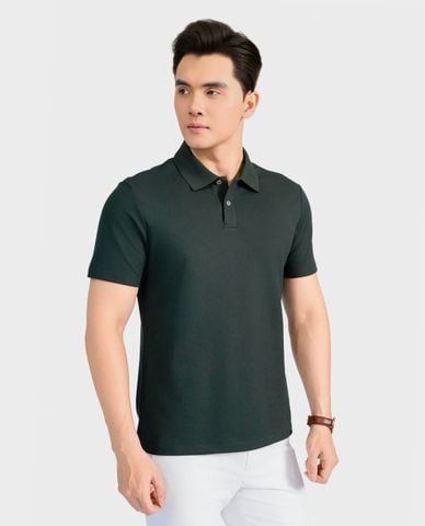  ARISTINO BUSINESS - Áo polo nam cổ bẻ tay ngắn cổ điển 