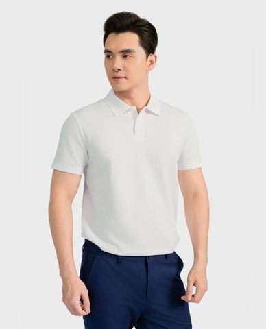  ARISTINO BUSINESS - Áo polo nam cổ bẻ tay ngắn tối giản 