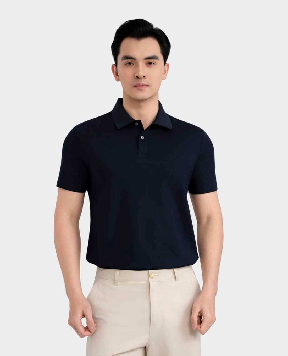 ARISTINO BUSINESS - Áo polo nam cổ bẻ tay ngắn