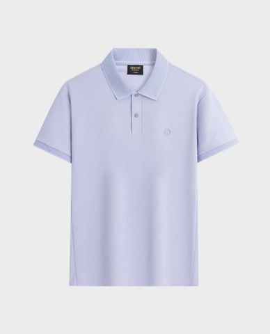  ARISTINO BUSINESS - Áo polo nam cổ bẻ tay ngắn phối logo 