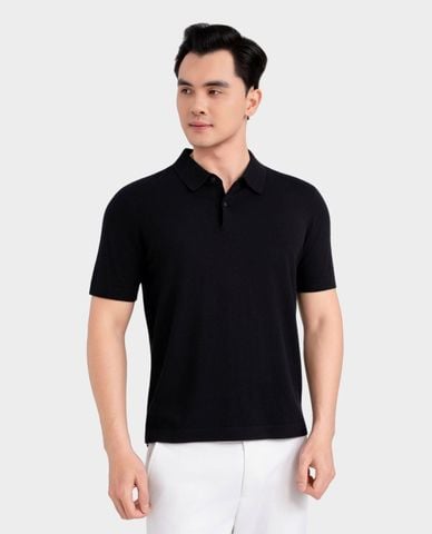  ARISTINO BUSINESS - Áo polo nam cổ bẻ tay ngắn phối nút 