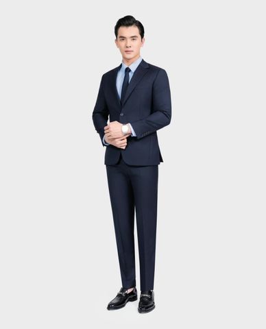  ARISTINO BUSINESS - Bộ suit nam một hàng nút cổ V tay dài Premio 