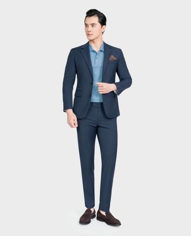  ARISTINO BUSINESS - Bộ suit nam một hàng nút cổ V tay dài Premio 