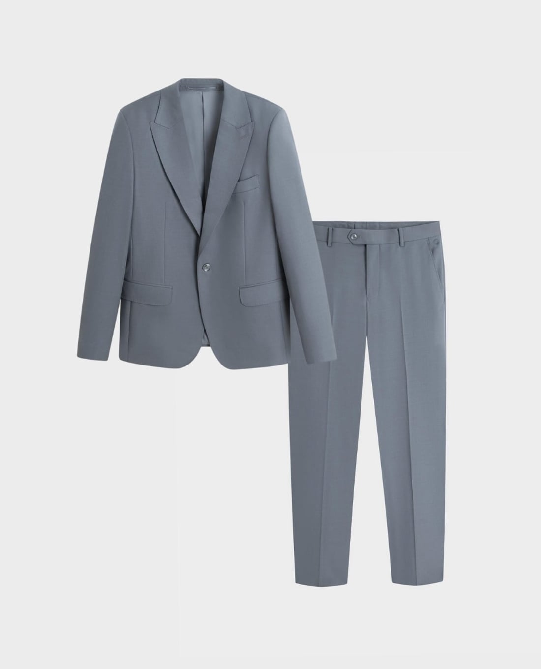 ARISTINO BUSINESS - Bộ suit nam một hàng nút cổ V tay dài Premio