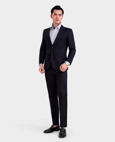  ARISTINO BUSINESS - Bộ suit nam một hàng nút cổ ve tay dài Premio 